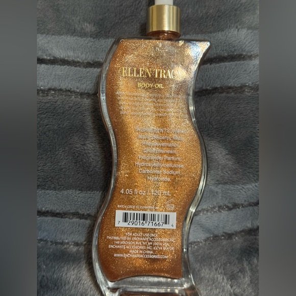 Ellen Tracy Shimmer Glow Body Oil 4.05 fl oz 120 ml - Picture 2 of 3